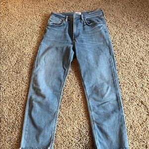 Citizens Of Humanity Light Blue Straight Jeans